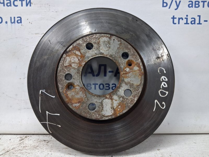 Диск тормозной передний Kia Ceed JD 1.6 DIESEL D4FB 2012 (б/у) Киев - изображение 1