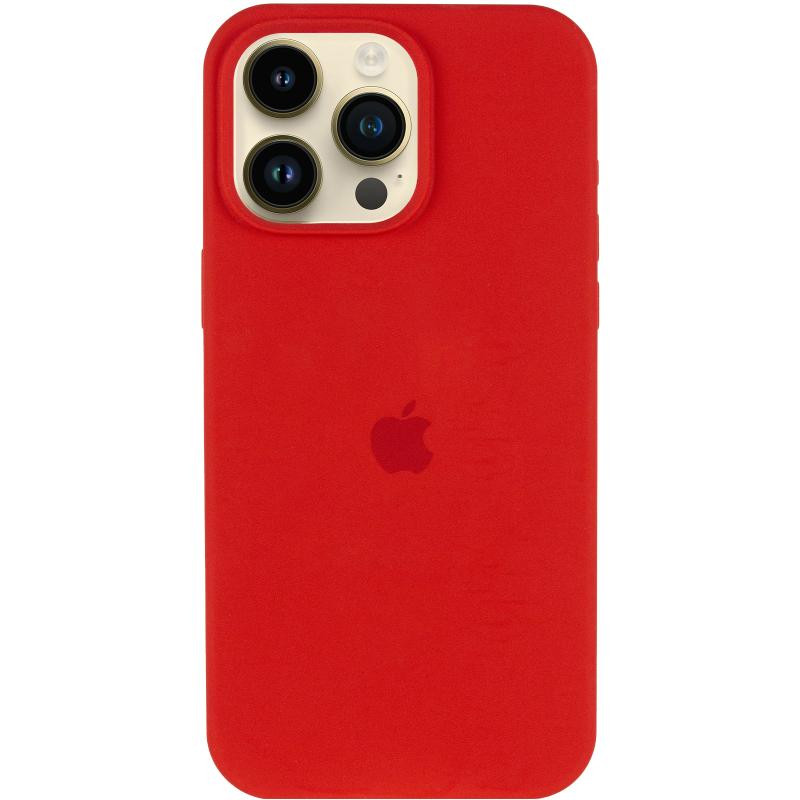 Чехол Silicone Case (AA) Logo with MagSafe для Apple iPhone 15 Pro Max (6.7") Херсон - изображение 2