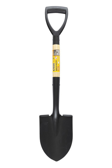 Лопата саперная MASTERTOOL 150х205х670 мм с деревянной ручкой 14-6276 Харків - зображення 1
