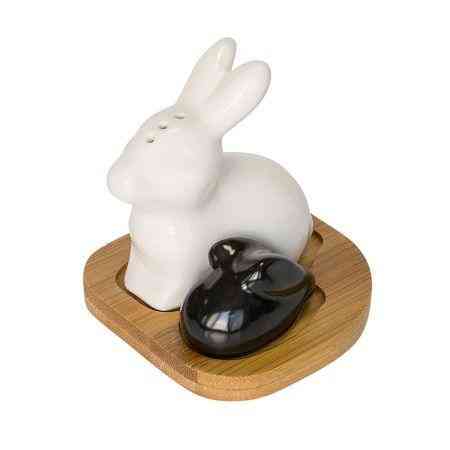 Набір для спецій на підставці 3 предмета Rabbits Krauff 21-275-001 Киев