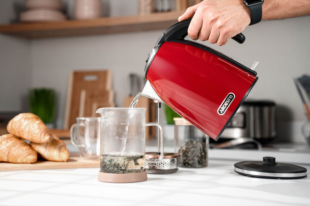 Электрочайник Ardesto EKL-F340R 1.7 л красный Київ - зображення 2