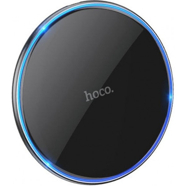 Бездротовий зарядний пристрій Hoco CW6 Pro Easy 15W Black Харків - зображення 1