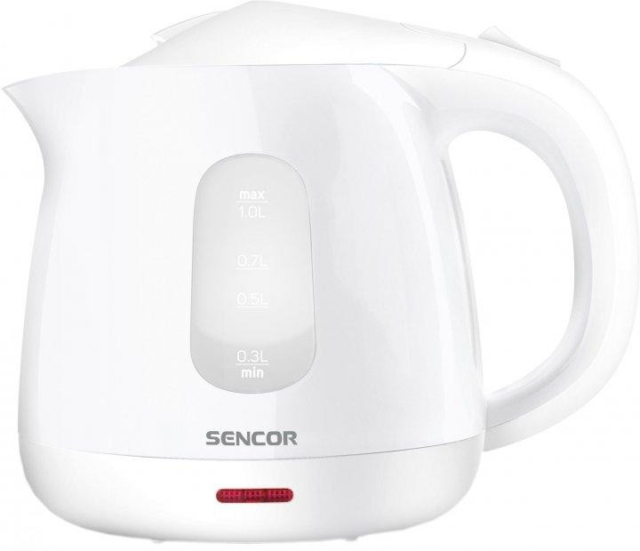Электрочайник Sencor SWK-1010-WH 1 л белый Київ - зображення 1
