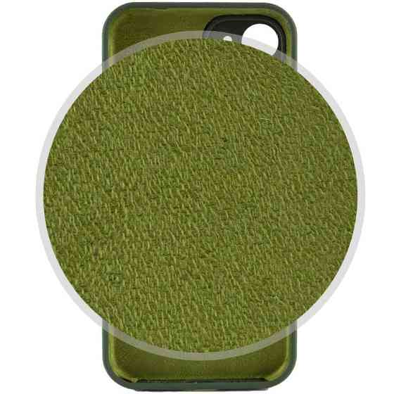 Чехол Silicone Case Full Camera Protective (AA) NO LOGO для Apple iPhone 12 (6.1") Херсон