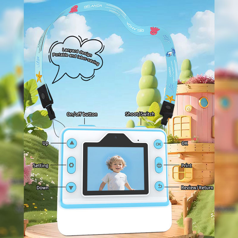 Детская фотокамера моментальной печати D101 Херсон - зображення 8