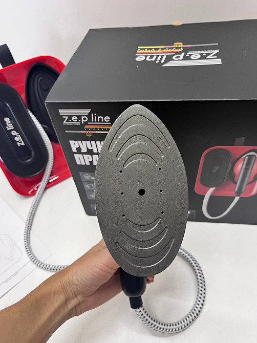 Утюг паровой ручной Zepline ZP-00222 Red 3000 Вт красный Киев - изображение 4