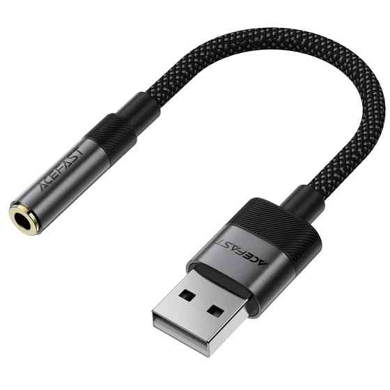 Переходник Acefast J13 USB male to AUX 3.5mm female Херсон