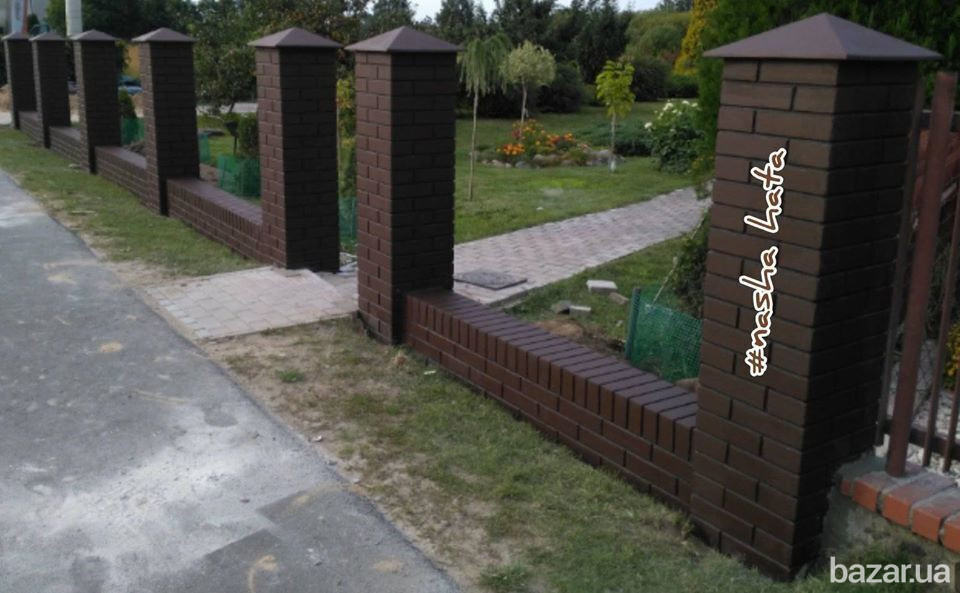 Клінкерна цегла у форматі суцільних стовпів від виробника. Білгород-Дністровський, Одеська. Белгород-Днестровский - изображение 7