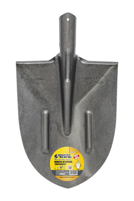 Лопата штыковая MASTERTOOL "Американка" 240х290х425 мм лаковое покрытие 14-6267 Харків - зображення 1