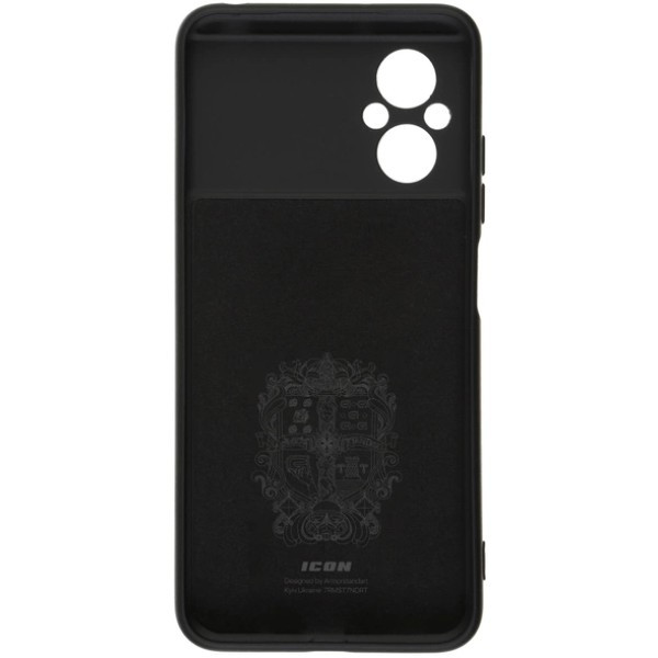 Панель ArmorStandart Icon Camera cov для Xiaomi Poco M5 4G Black (ARM68123) (Код товару:32405) Харків - зображення 2