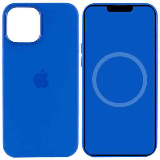 Чехол Silicone case (AAA) with Magsafe and Animation для Apple iPhone 12 Pro / 12 (6.1") Херсон