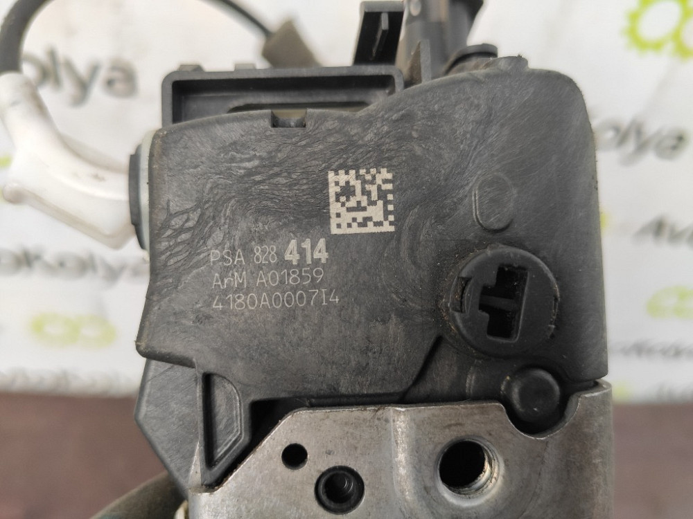 Замок боковой двери 6 pin правый Citroen Berlingo 2008-2018 (PSA828414) Ковель - зображення 3