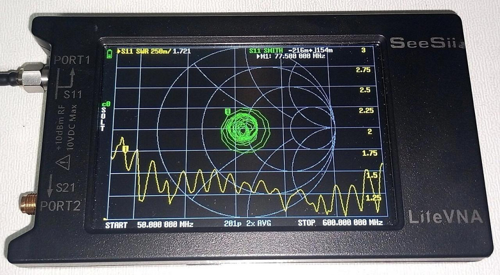 Антенна 75-600MHz 3dBi, до 25W, RG174 3 м SMA-female, на магните Дніпро - зображення 8