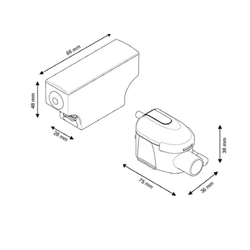 Насос для отвода конденсата SICCOM Mini Flowatch 2 COMFORT (насос для кондиционеров до 10 кВт) Киев - изображение 12