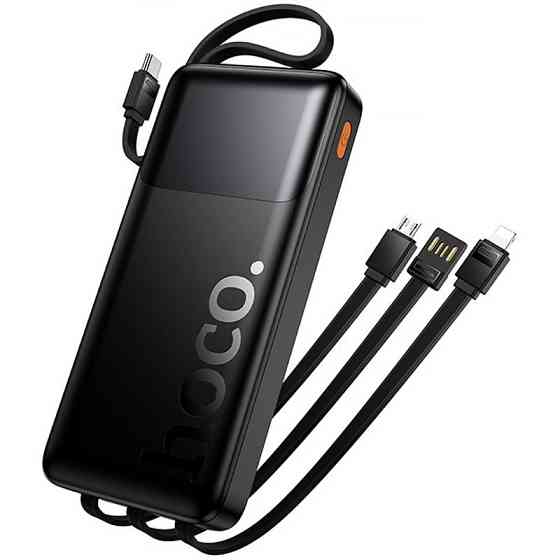 Портативное ЗУ Power Bank Hoco J156 Founder 22.5W+PD20W with 4 cables 10000 mAh Херсон