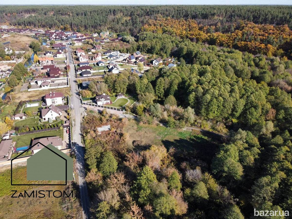 Продаж ексклюзивної ділянки під житлове будівництво 15 соток в с. Гнідин Київська область . 14 км ві Бориспіль - зображення 4