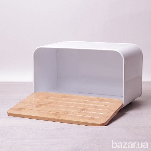 Хлебница и контейнеры Kamille с бамбуковыми крышками Черная (KM 1120) Одесса - изображение 4