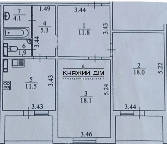 Продаж 2 кімнатна квартира м. Деміївська КОД  21146908 Київ - зображення 12