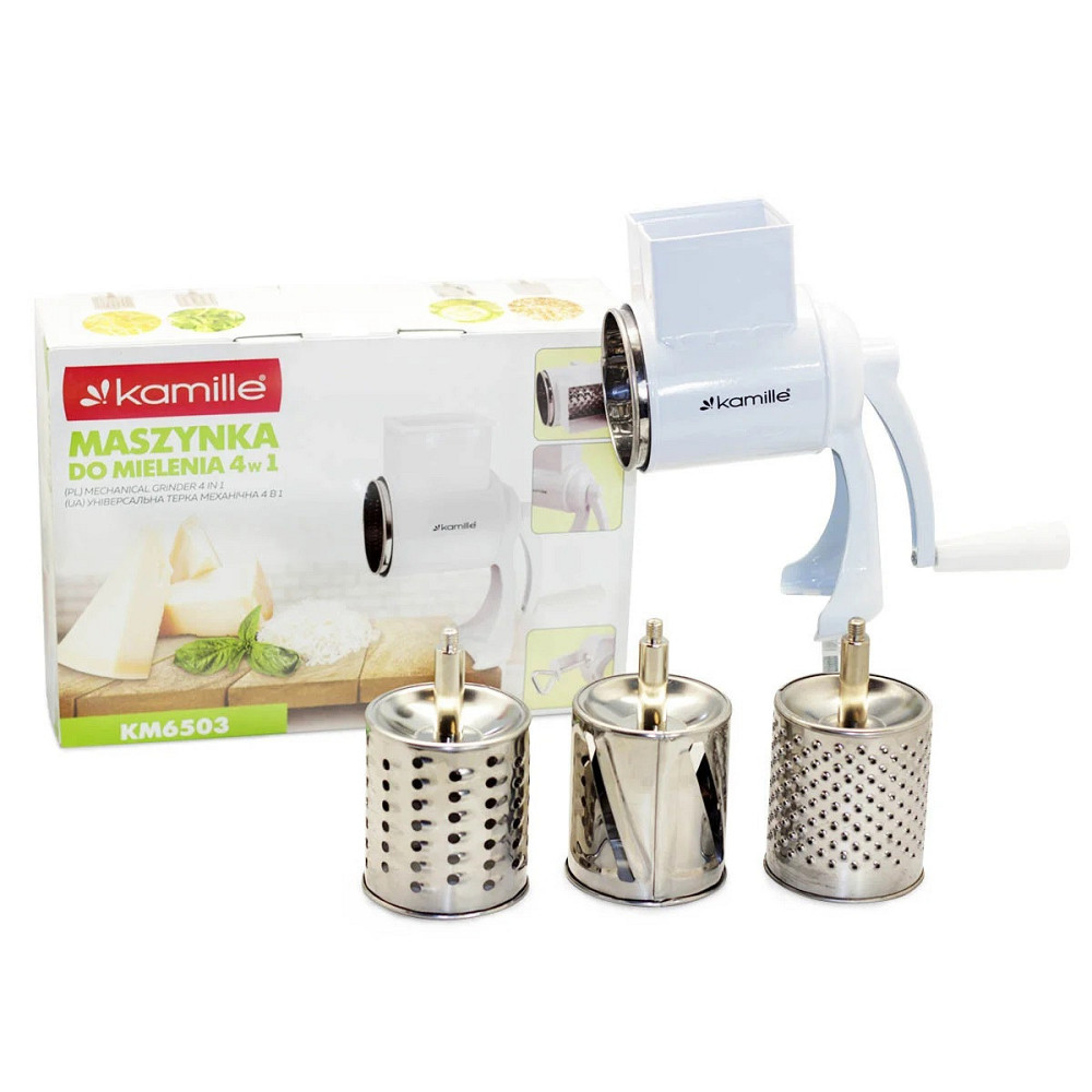 Тёрка универсальная механическая 4 в 1 Kamille Одесса - изображение 1