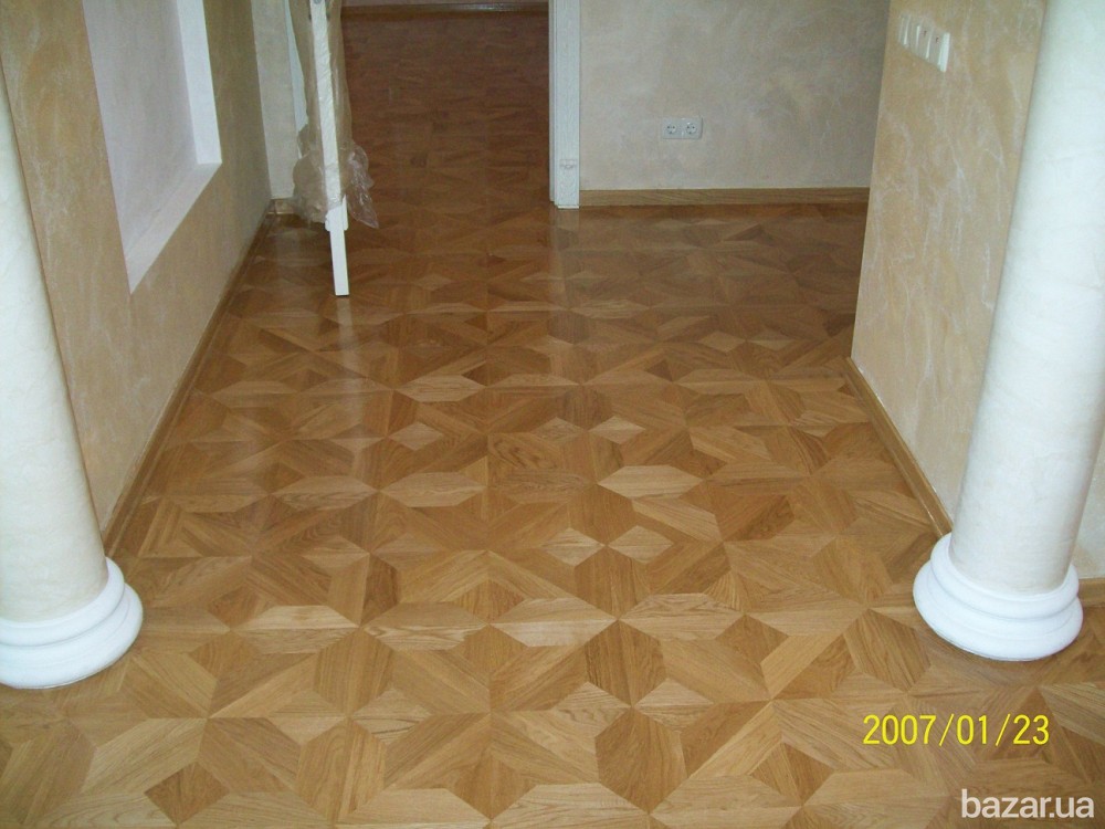 Циклевка шлифовка ремонт реставрация старого паркета Киев и область Київ - зображення 3