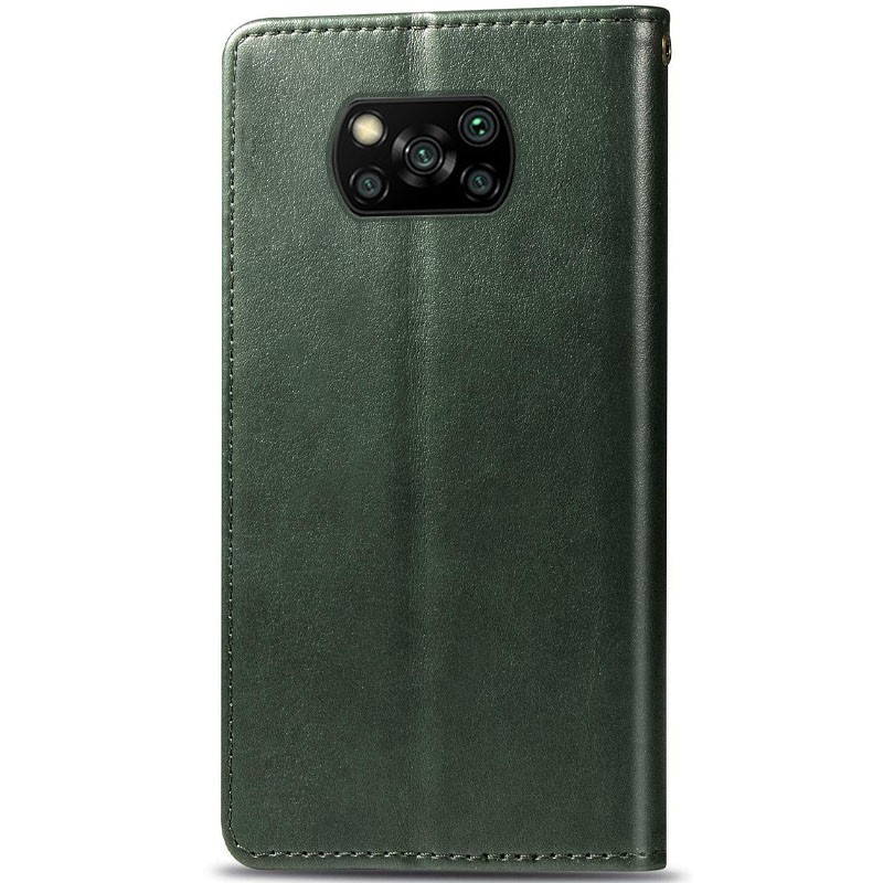 Кожаный чехол-книжка GETMAN Gallant (PU) для Xiaomi Poco X3 NFC / Poco X3 Pro Херсон - зображення 4