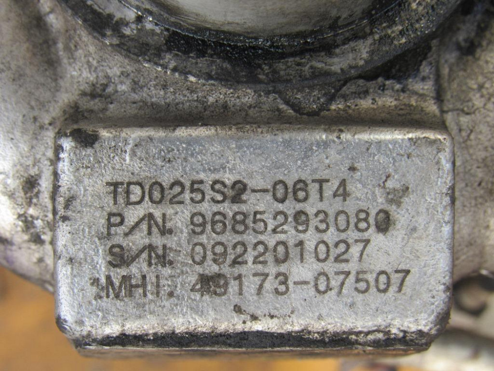 Турбина Citroen Berlingo 1.6 HDI 2009-2015 (9685293080) Ковель - зображення 2