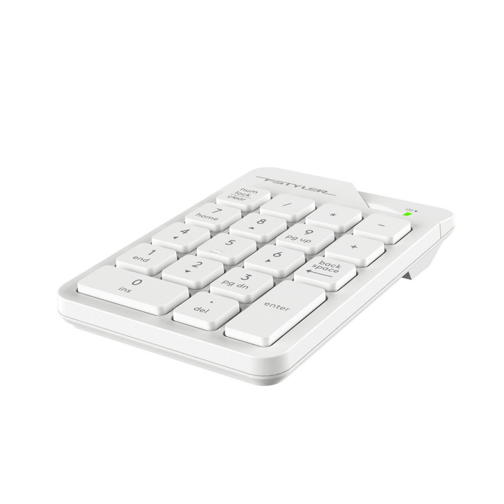 Клавиатура компьютерная безпроводная цифровой блок A4Tech Fstyler Numpad FGK21C(White) белая Київ - зображення 5