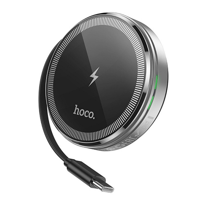 БЗУ Hoco CQ18 Flash 2in1 Magnetic + iWatch (with retractable cable Type-C) Херсон - зображення 4