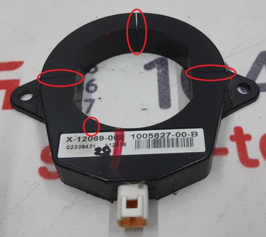 Антенна беспроводного ключа катушка с повреждением корпуса Tesla model S, model S REST 1005627-00-B Київ - зображення 3