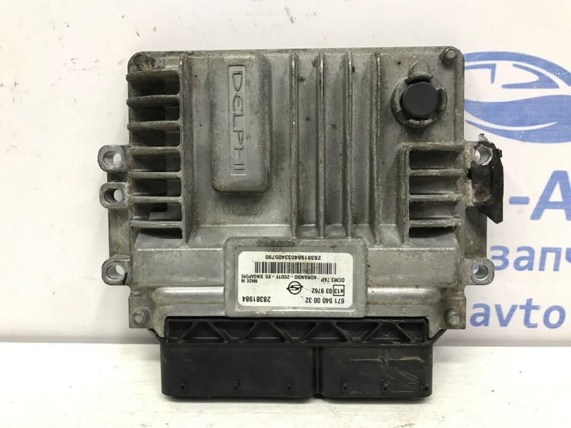 Блок управления двигателем SsangYong Korando 2010-2019 28381984 (Арт. 44973) Киев - изображение 1