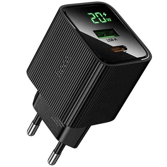 СЗУ Hoco CS83A Excellent with digital display PD20W+QC3.0 (1USB-A/1C) Херсон