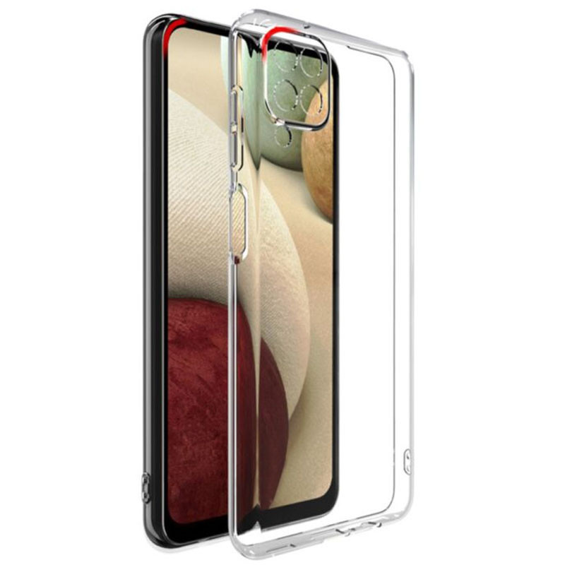 TPU чехол Epic Transparent 1,5mm Full Camera для Samsung Galaxy A12 Херсон - зображення 2