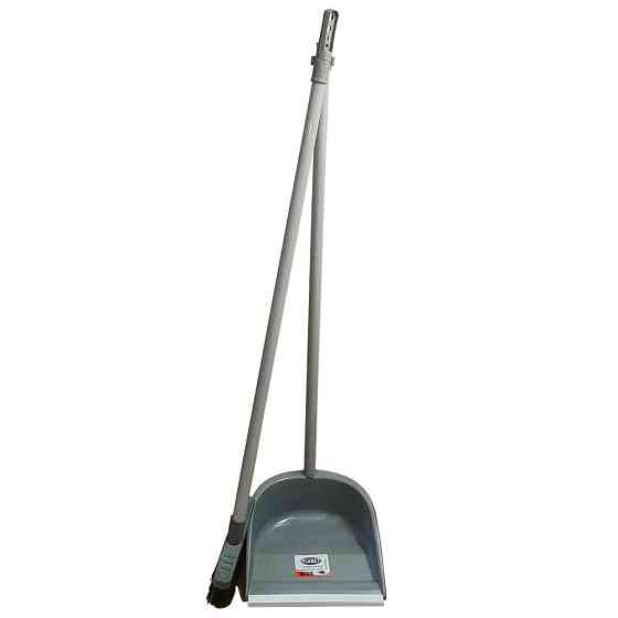 Метла с совком Planet Люкс металлик Київ