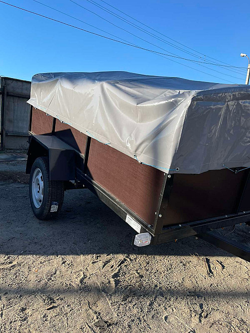 Новий одновісний причіп від виробника Дніпро-200 бакелітовий, бакеліт 9мм Любомль - изображение 2