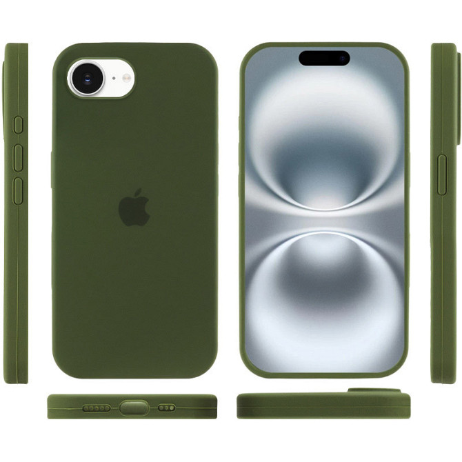 Чехол Silicone Case Full Protective (AA) для Apple iPhone 16e (6.1") Херсон - изображение 3