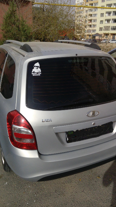Наклейка на авто Baby on board Белая светоотражающая Борисполь - изображение 5