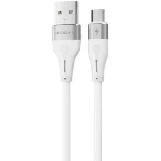 Кабель Proove Soft Silicone USB to Micro 2.4A 1m White (CCSO20001302) (Код товару:41282) Харьков