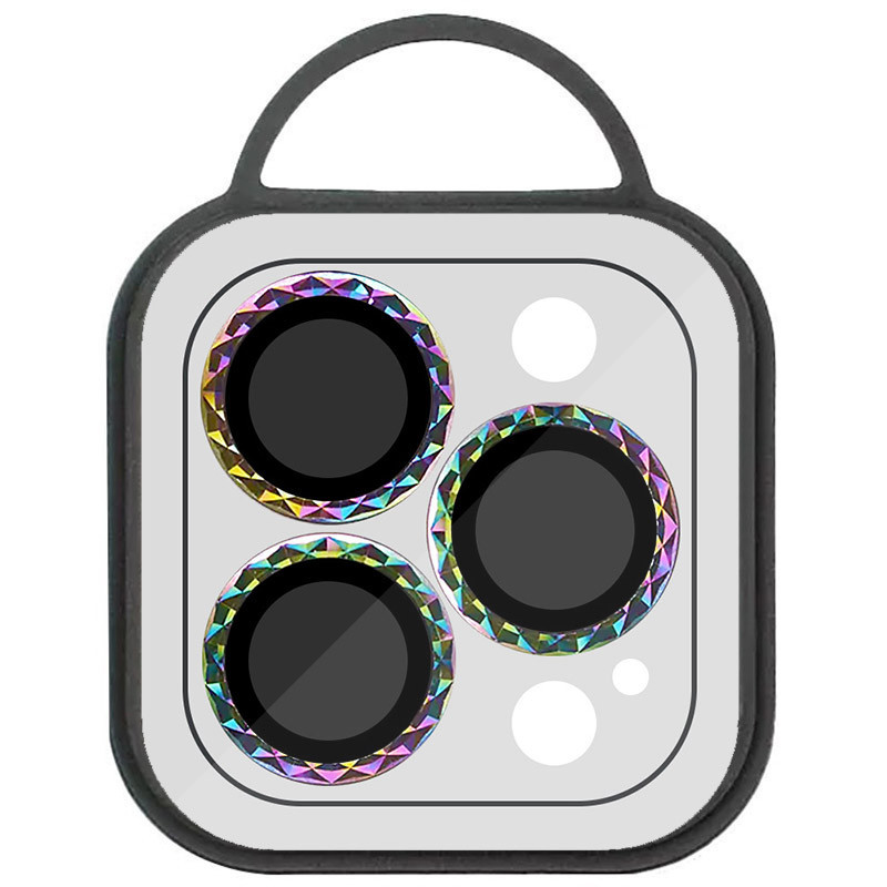 Защитное стекло Metal Shine на камеру (в упак.) для Apple iPhone 15 Pro (6.1") / 15 Pro Max (6.7") Херсон - изображение 5