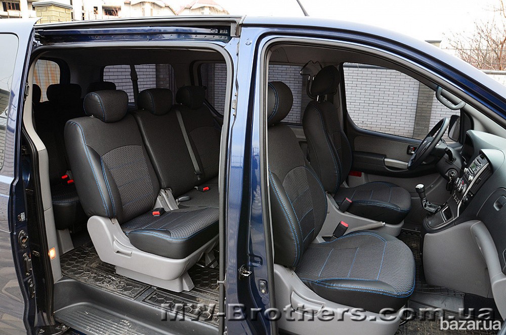Автомобильные чехлы премиум класса для Hyundai H1 II Житомир - зображення 3