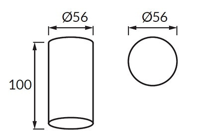 Стельовий світильник/корпус, Strühm Poland, накладний, круглий, хром, 1хGU10, STR-03221 Киев - изображение 2