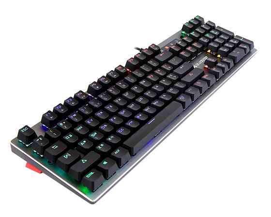 Клавиатура компьютерная проводная Bloody B760Bloody(Grey)GreenSw серая Київ