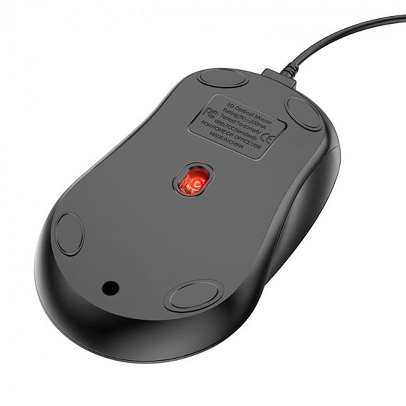 Мышь проводная Borofone BG4 Business Херсон - изображение 3