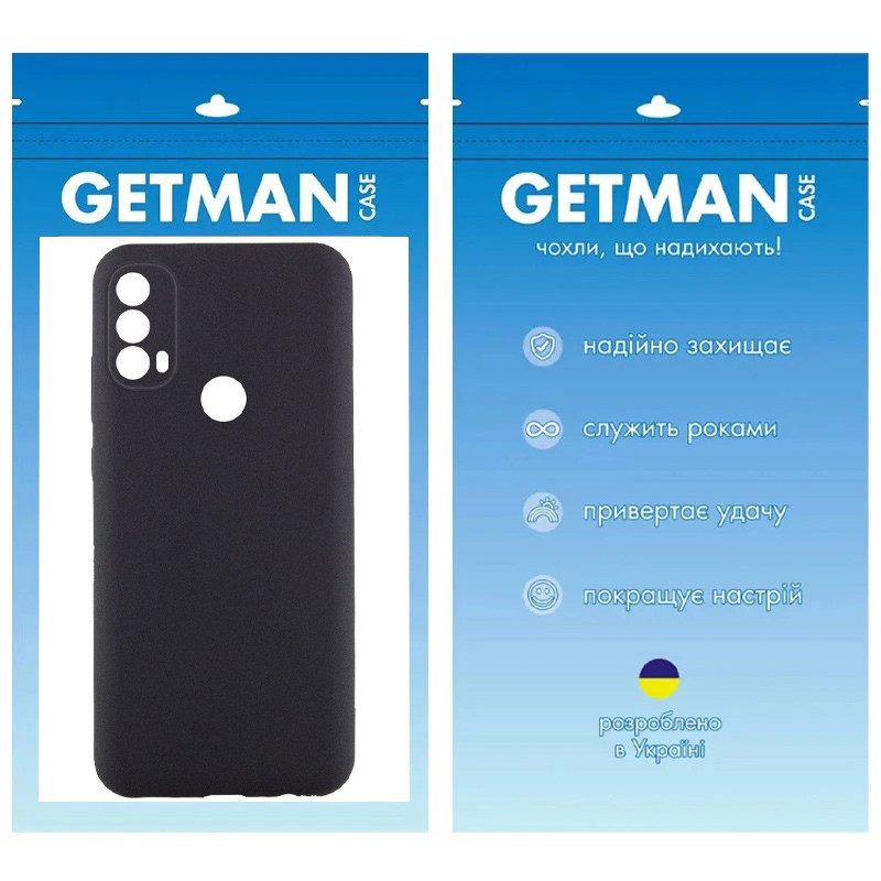 Чехол TPU GETMAN Liquid Silk Full Camera для Motorola Moto E40 Херсон - зображення 4