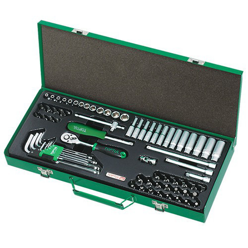 Профессиональный набор инструмента TOPTUL 1/4" 72ед. GCAD7202 Харків - зображення 1