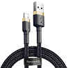 Дата кабель Baseus Cafule USB to Lightning 2.4A (1m) (CALKLF-B) Херсон