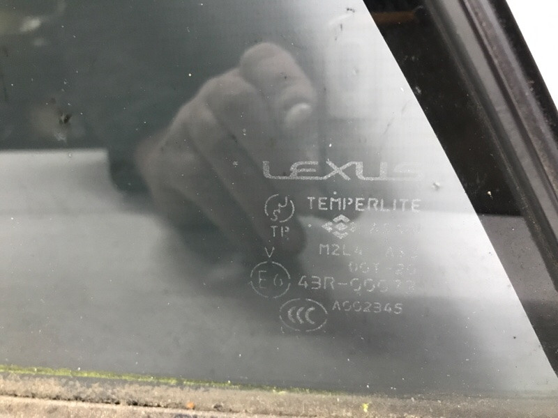 Стекло двери задней левой (форточка) Lexus RX 350 XU30 3.5 БЕНЗИН 2GRFE 2003 (б/у) Київ - зображення 3