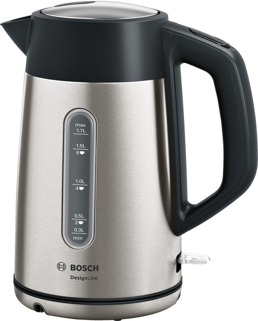 Электрочайник Bosch TWK4P440 1,7 л серебристый Київ - зображення 1