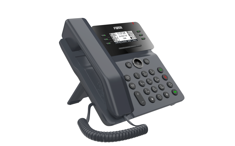 Fanvil V62, sip телефон, 6 SIP-акаунтів, 6 клавіш DSS, HD аудіо, PoE Київ - зображення 4