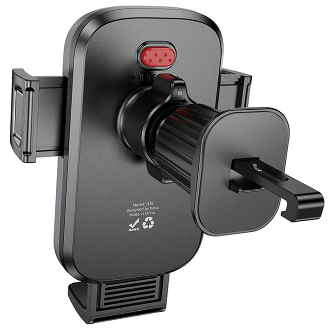 Автодержатель Hoco H78 Vista push-type (air outlet) Херсон - зображення 5