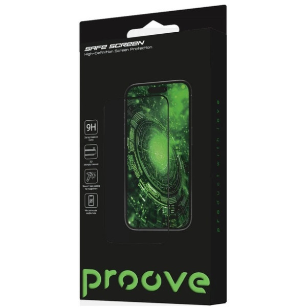 Захисне скло Proove Safe Screen для Samsung S26 Ultra Black (PGPSS1GS26U1) Харків - зображення 2